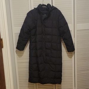 Lands' End down filled maxi coat size 10/12